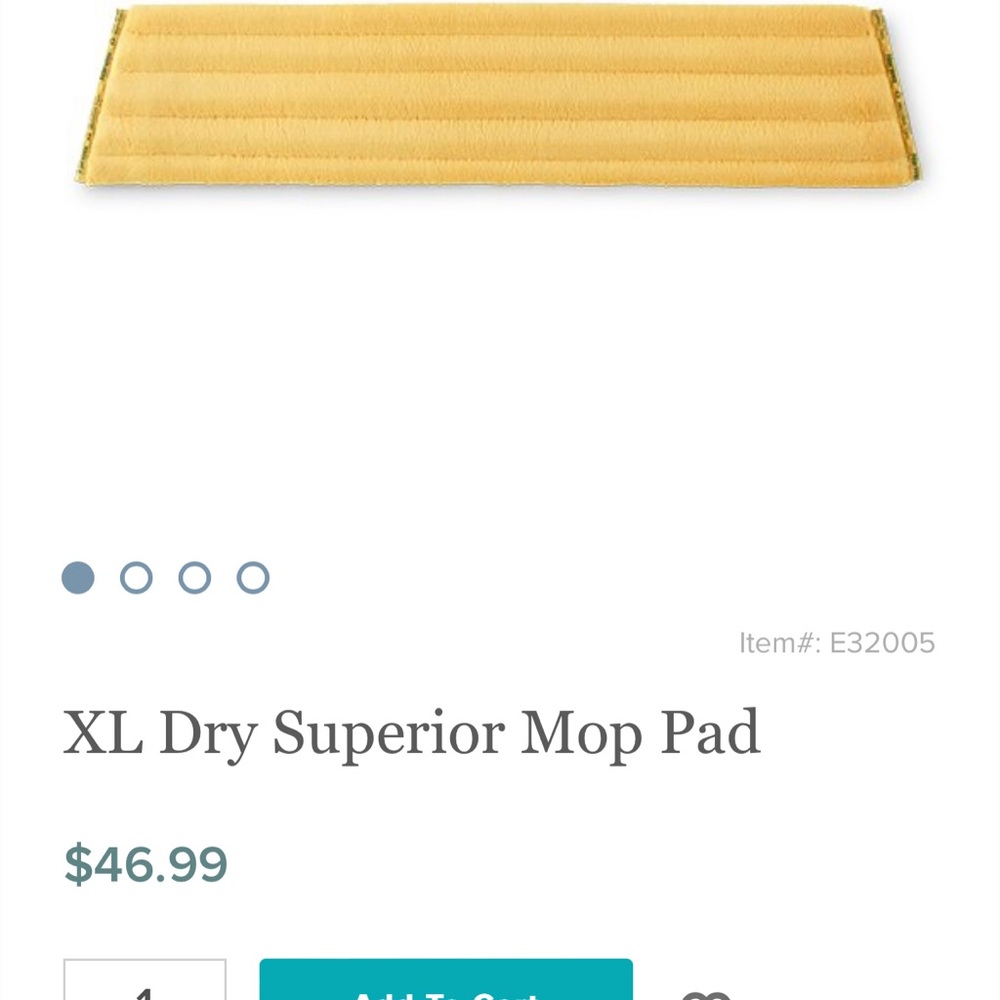 2 Dry Mop pads